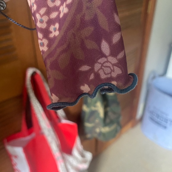 Mesh urban outfitters long sleeve top - Picture 4 of 4